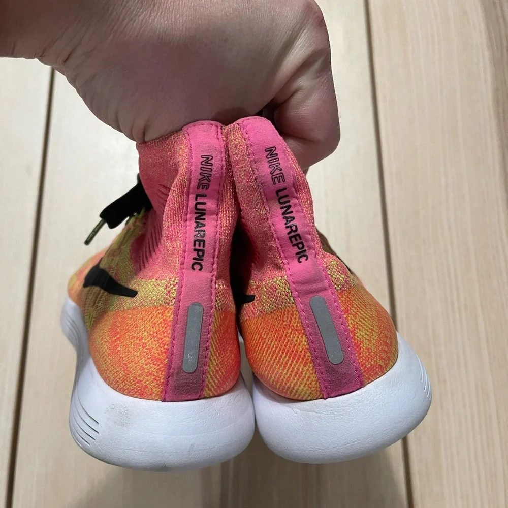 Women Nike LunarEpic Flyknit OC “Unlimited”‎ Shoes 844861-999 Size 8.5